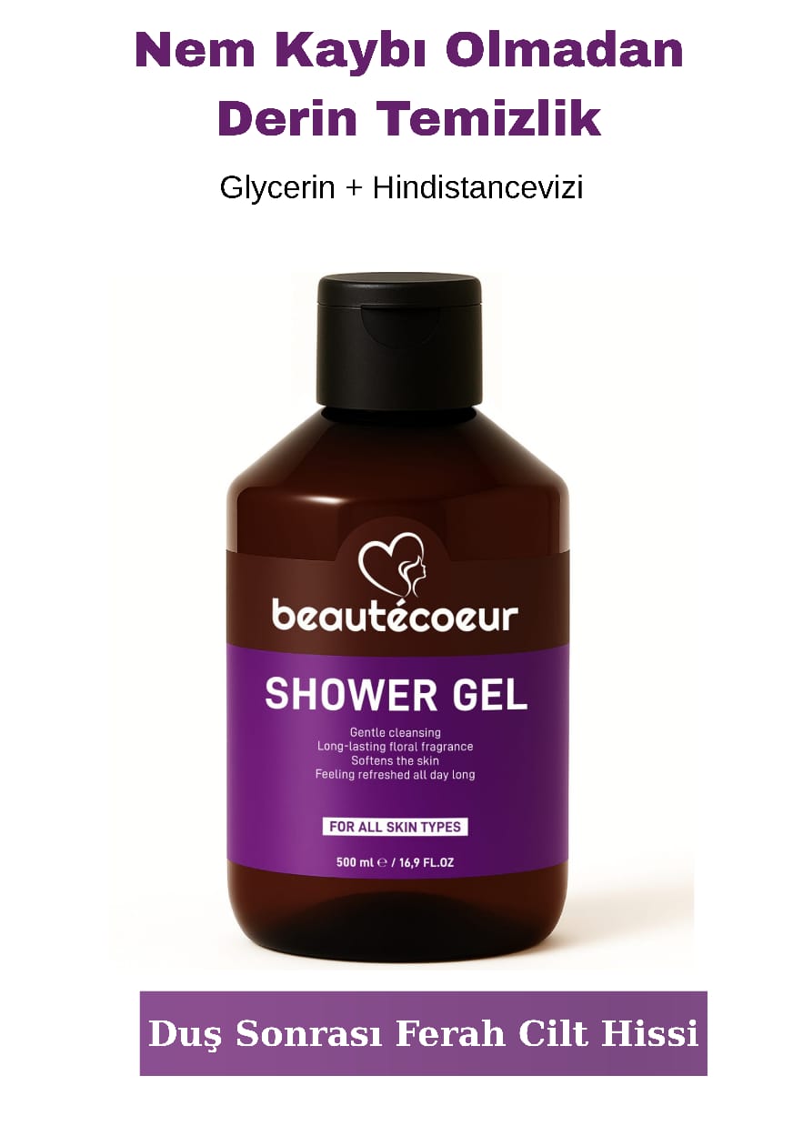 Beautecoeur Arındırıcı ve Nemlendirici Duş Geli 500 ML